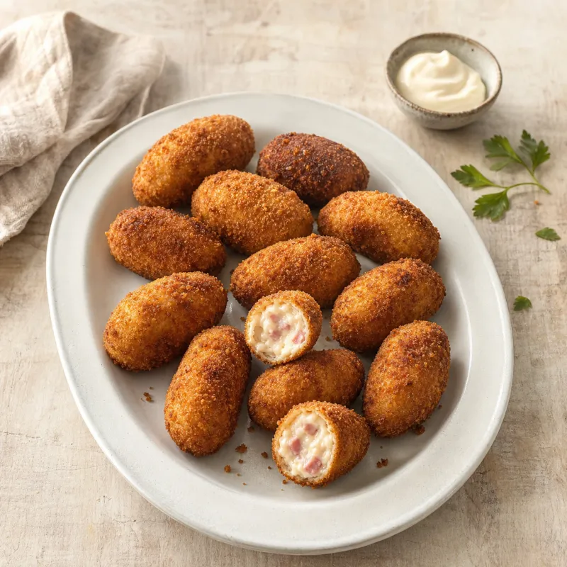 ხამონის კროკეტები (Croquetas de Jamon)