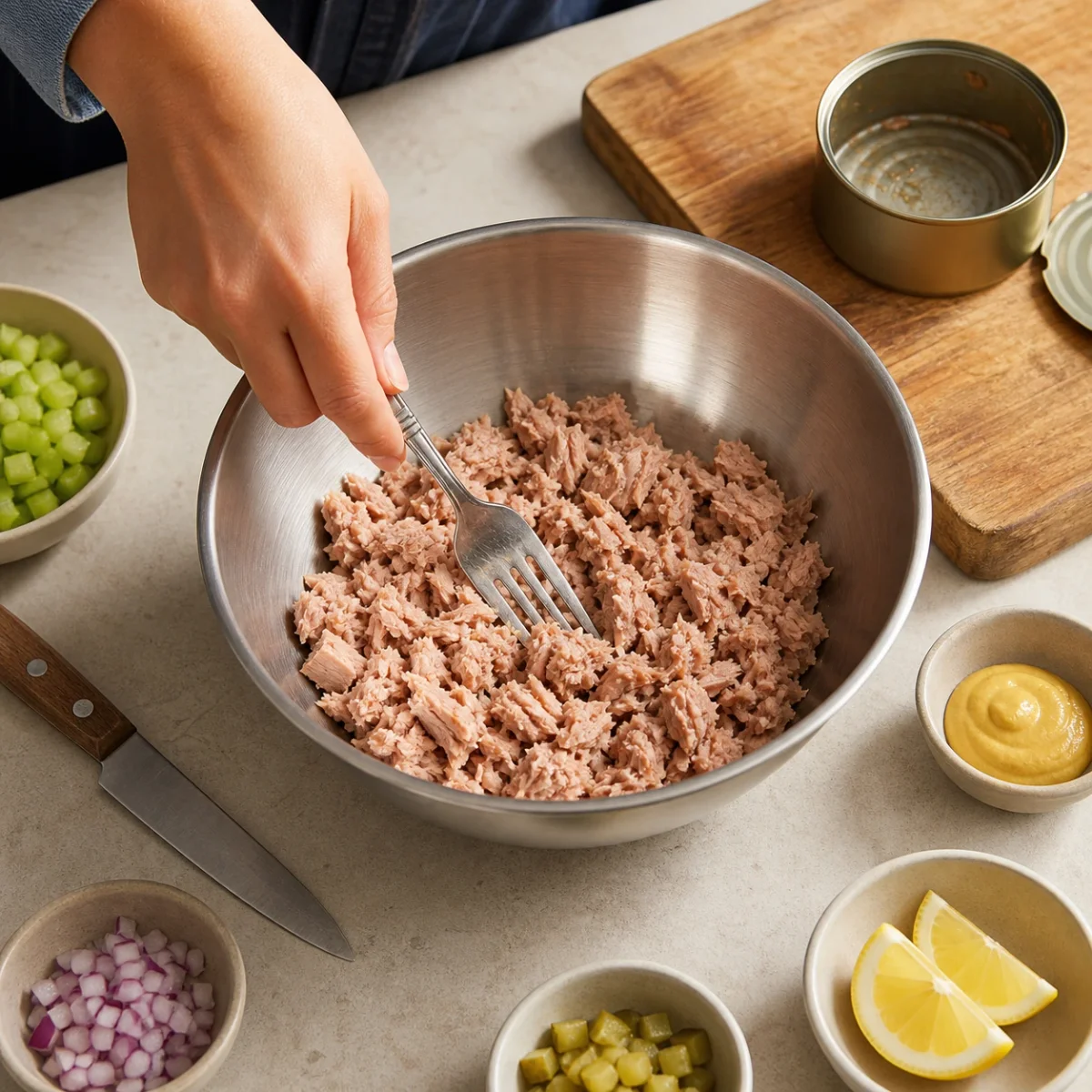 Recipe step 1