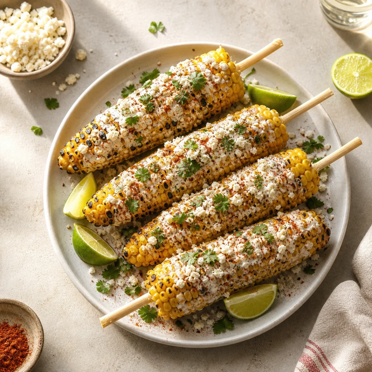 Elote-Style Mexican Street Corn