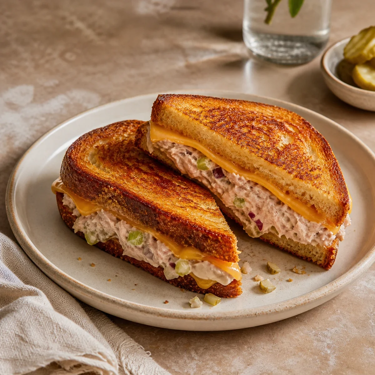 Tuna Melt Sandwich