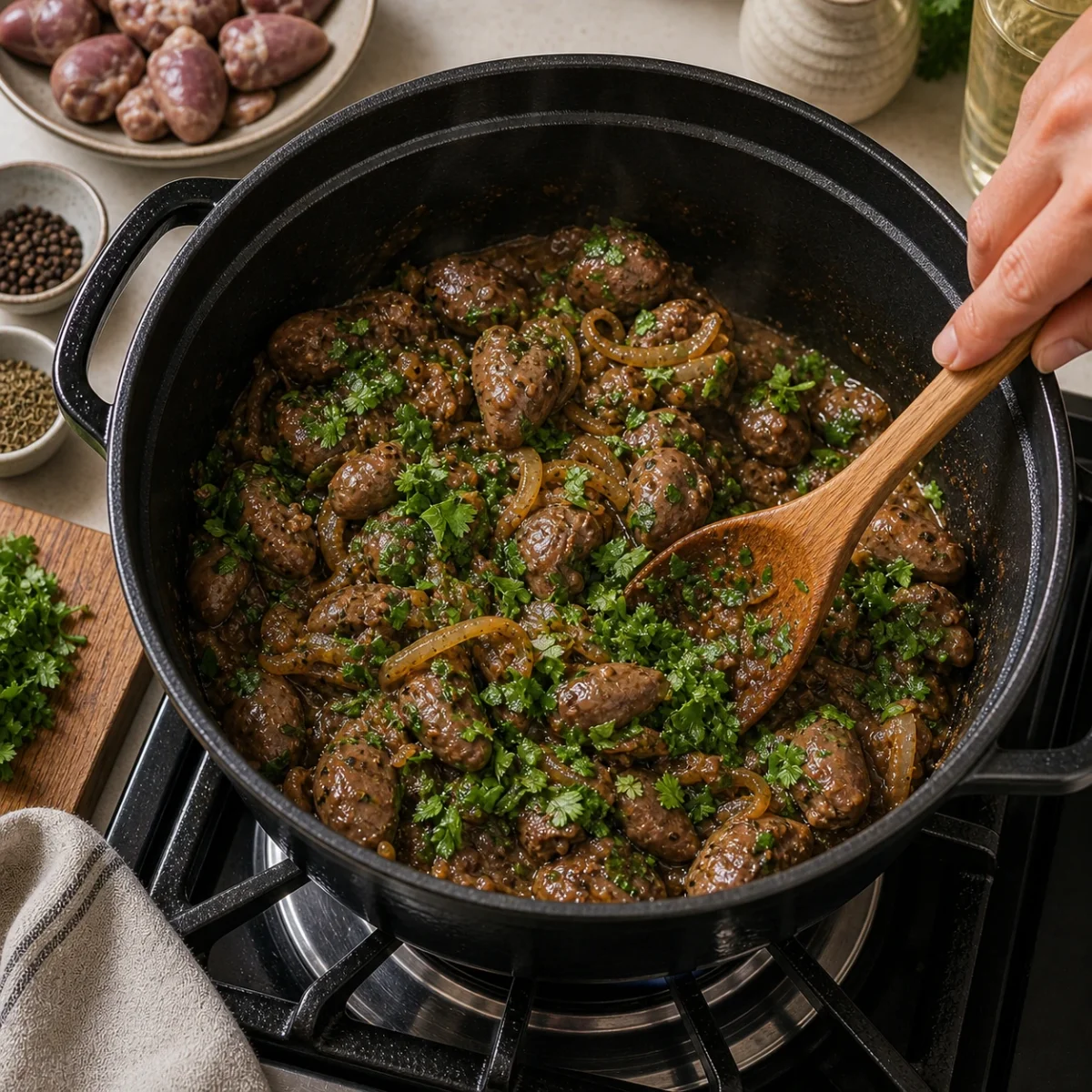Recipe step 5
