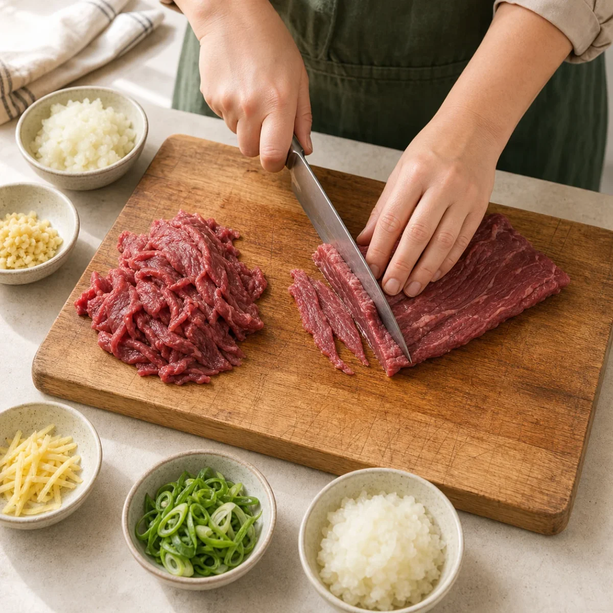 Recipe step 1