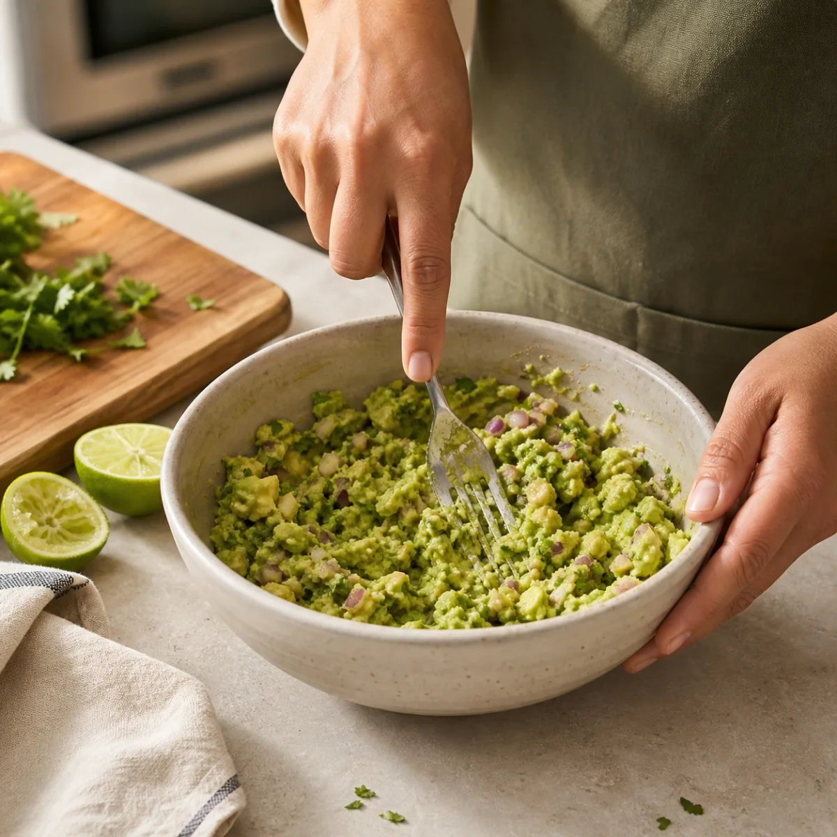 Recipe step 1