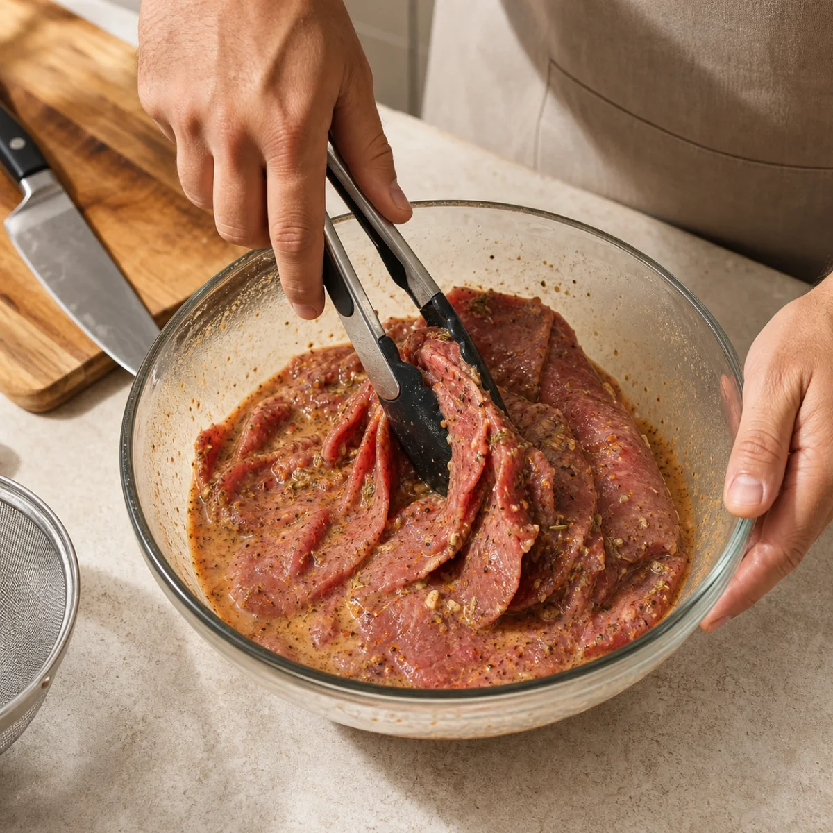 Recipe step 1