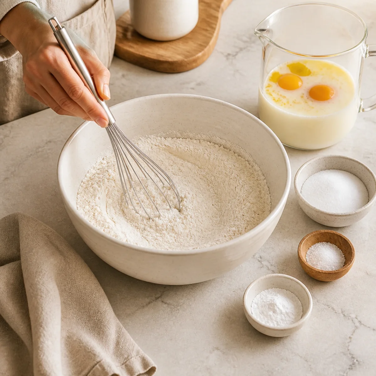 Recipe step 1