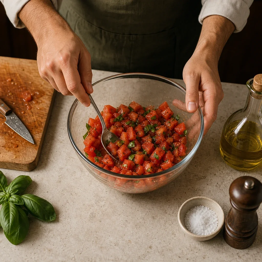 Recipe step 1