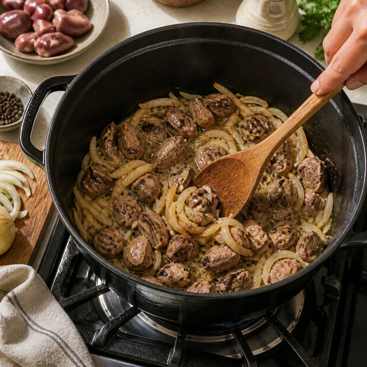 Recipe step 2