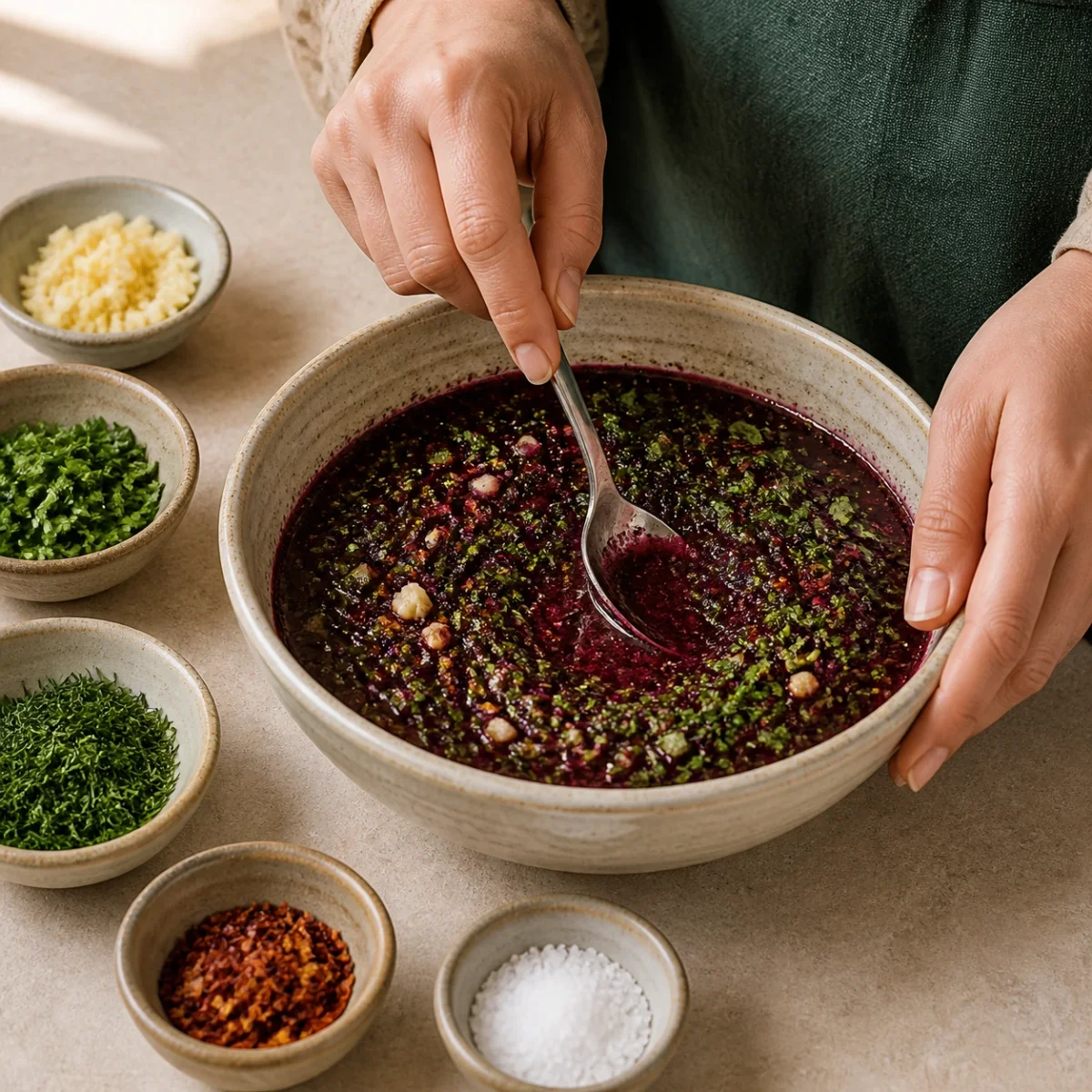 Recipe step 3