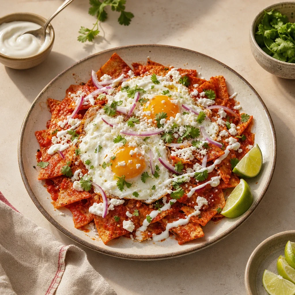 Chilaquiles Rojos