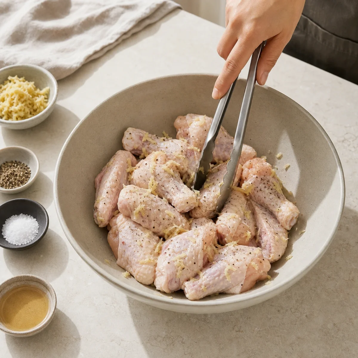 Recipe step 1