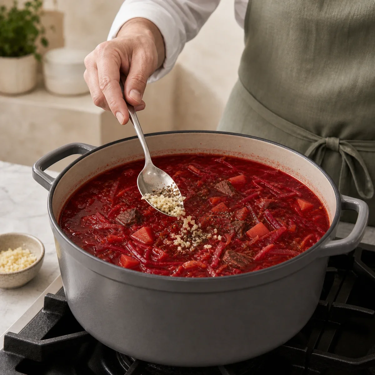 Recipe step 7