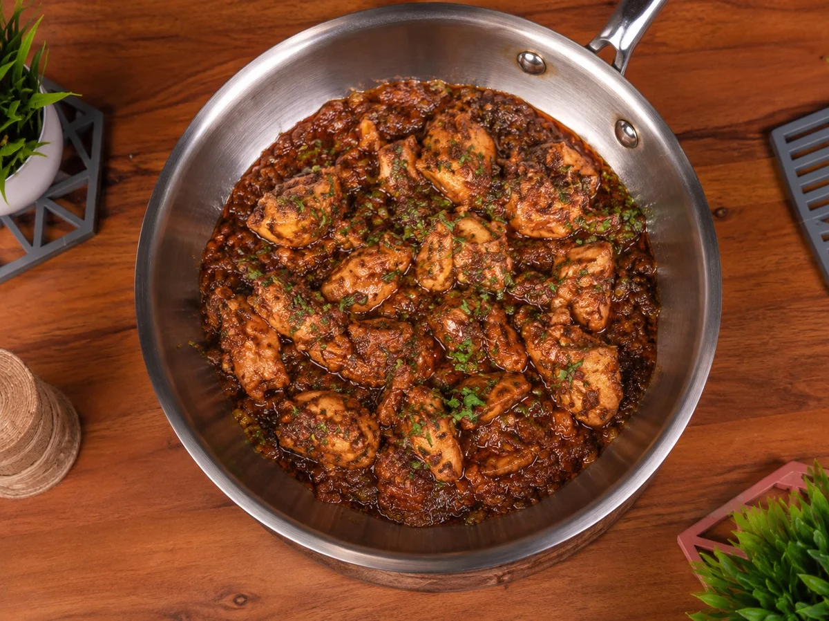 Chicken in Spicy Garlic Sauce
