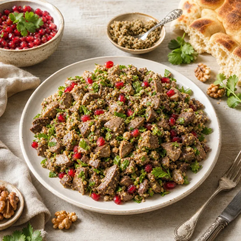 Kuchmachi with Walnuts