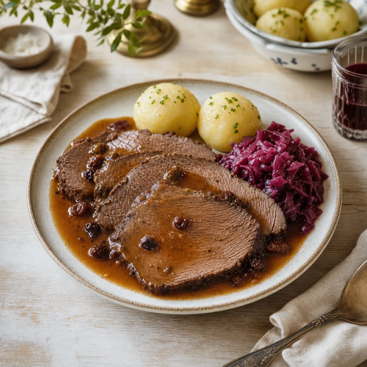 Classic German Sauerbraten